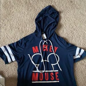 Short sleeve (Mickey Mouse) hoodie